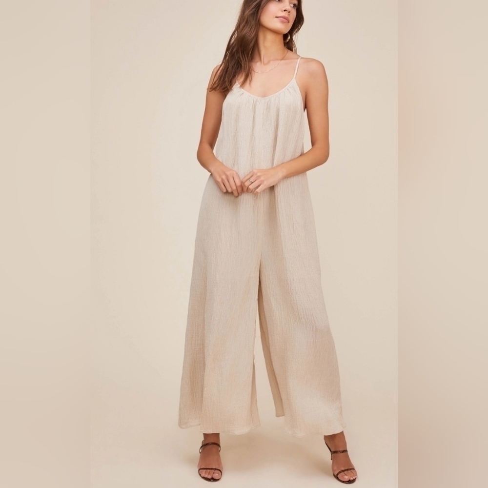 Astr Wide Leg Jumpsuit